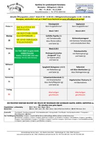 Men&uuml;plan LRA 2024 KW44